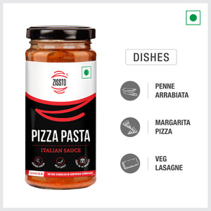 Zissto Pizza Pasta Gravy - 250gms (Serves 6-8)