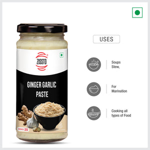Zissto Ginger Garlic Paste - 250gms (Serves 10)
