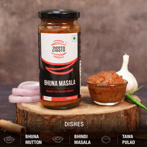 Zissto Bhuna Masala Gravy - 250gms (Serves 6-8)