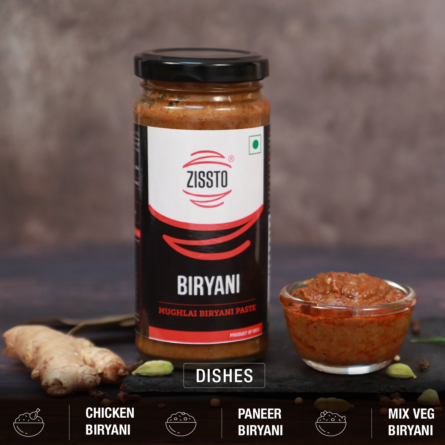 Zissto Biryani Gravy - 250gms (Serves 8-10)