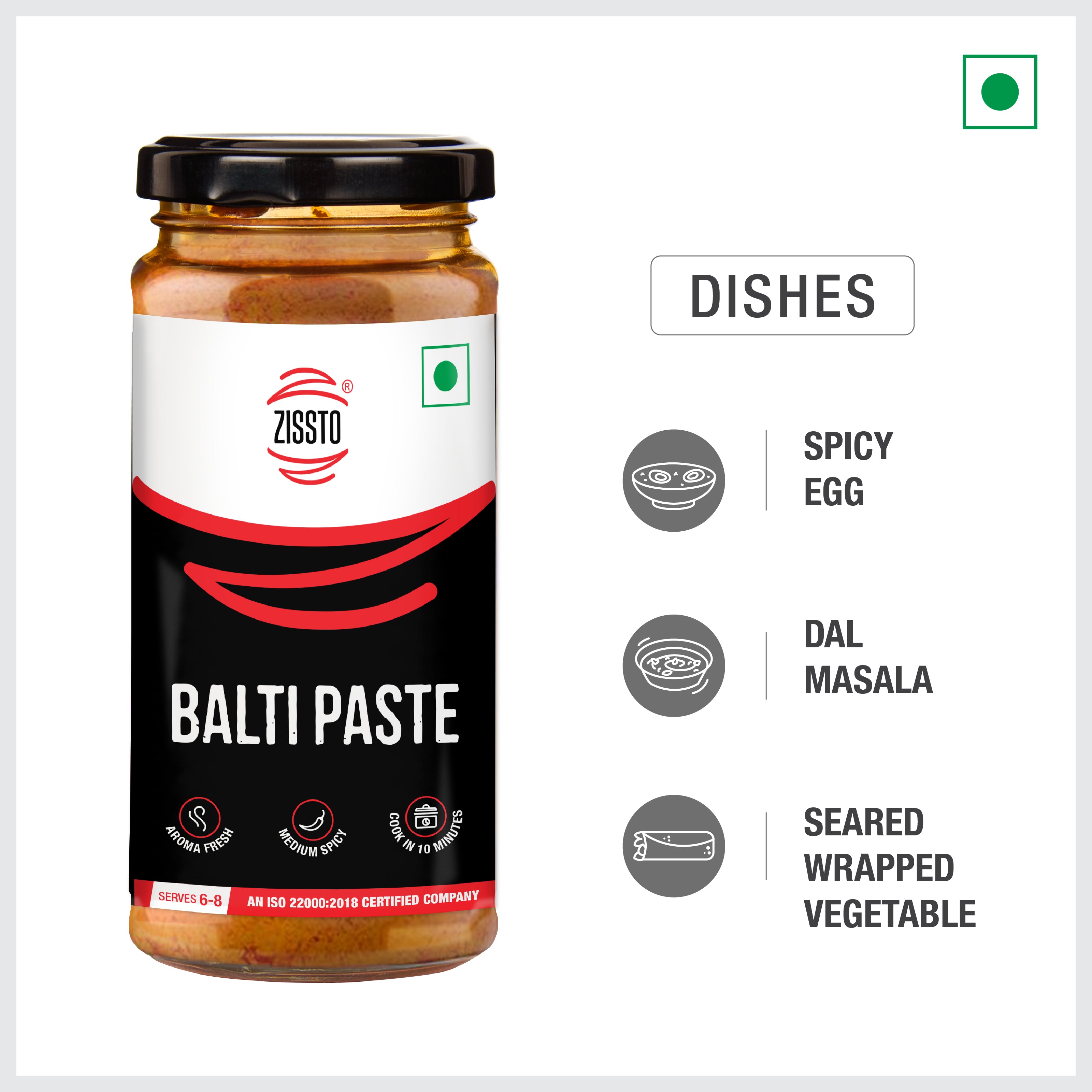 Zissto Balti Paste - 250gms (Serves 6-8)