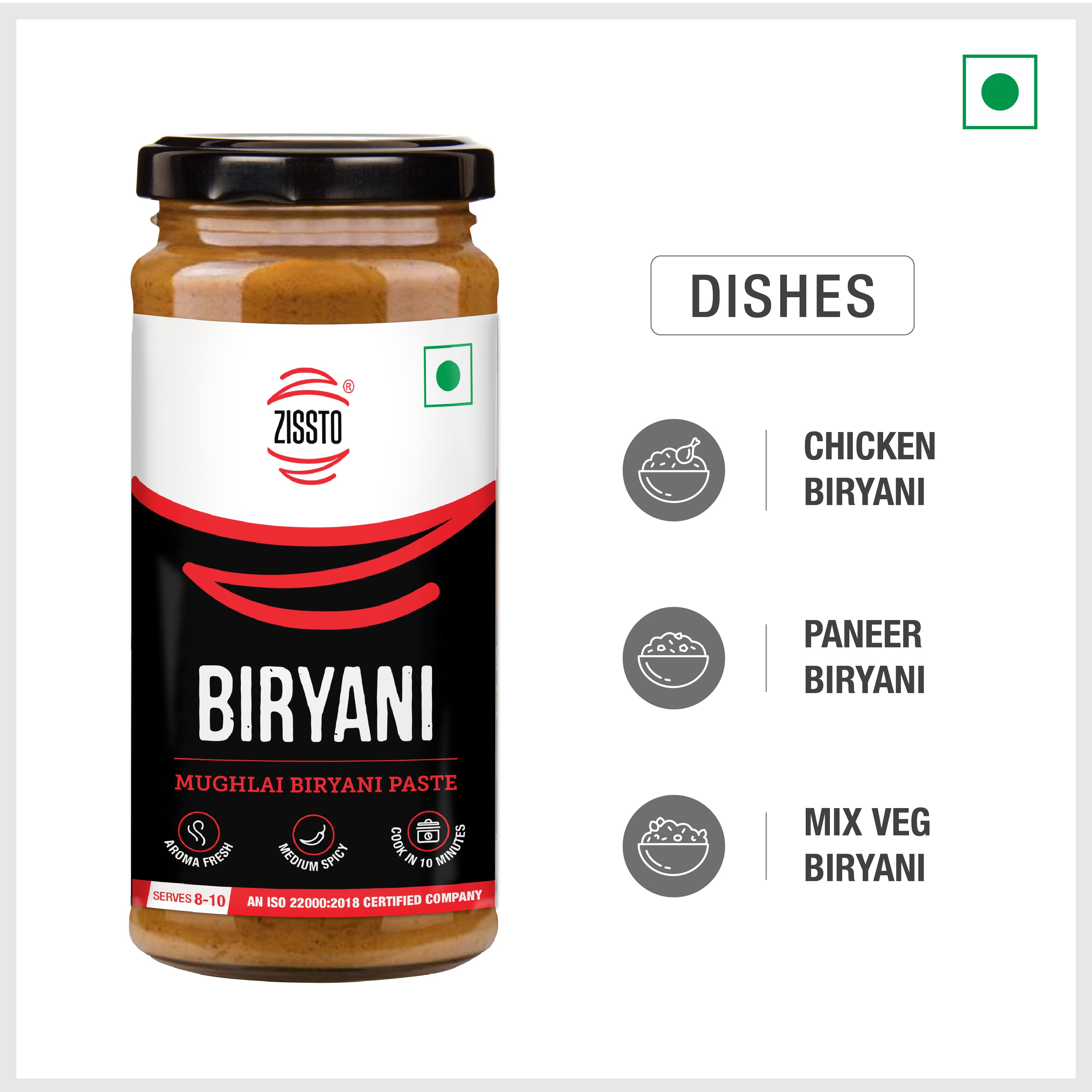 Zissto Biryani Gravy - 250gms (Serves 8-10)