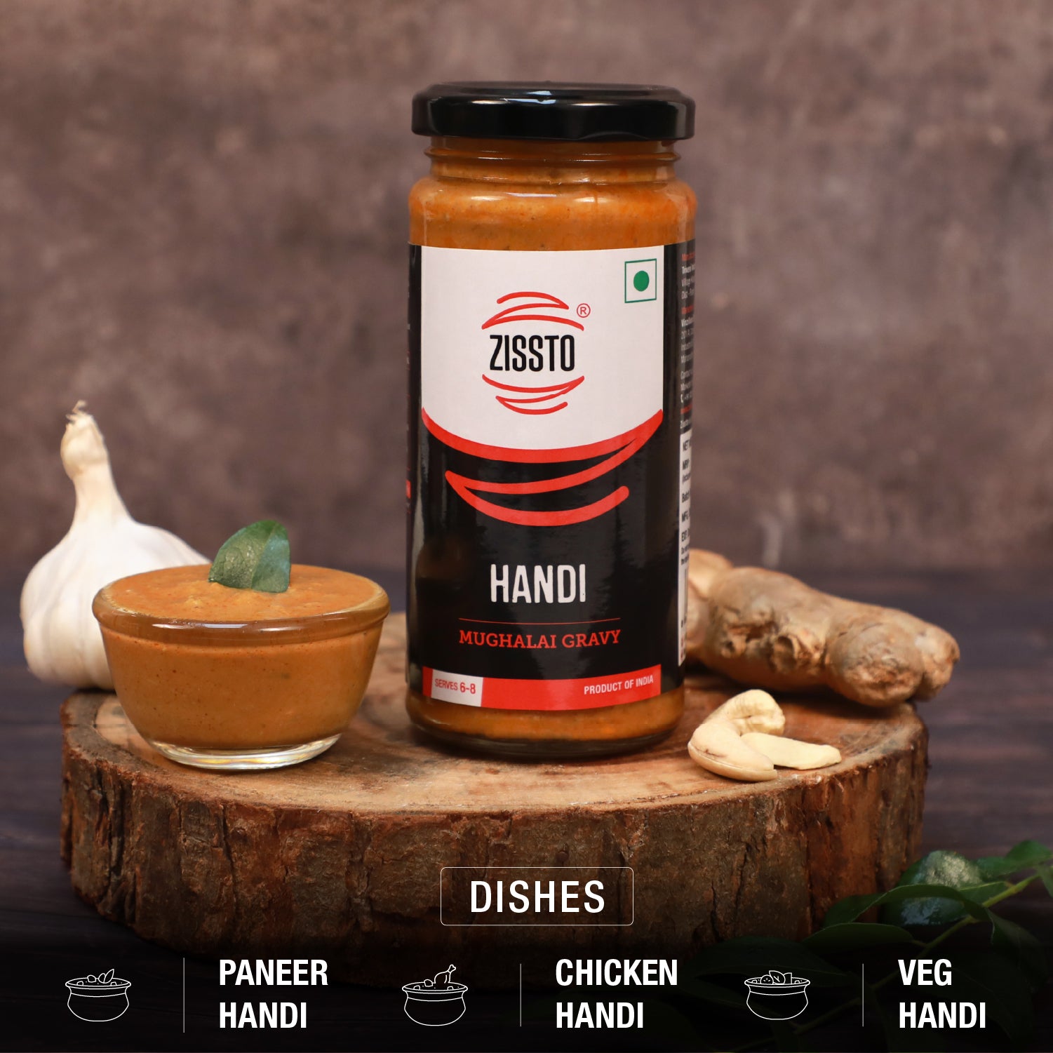 Zissto Handi Cooking Gravy - 250gms (Serves 6-8)