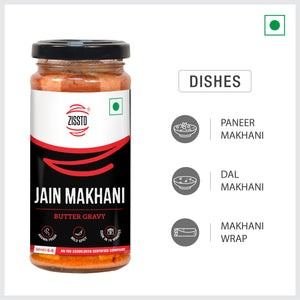 Zissto Jain Makhani Cooking Gravy - 250gms (Serves 6-8)