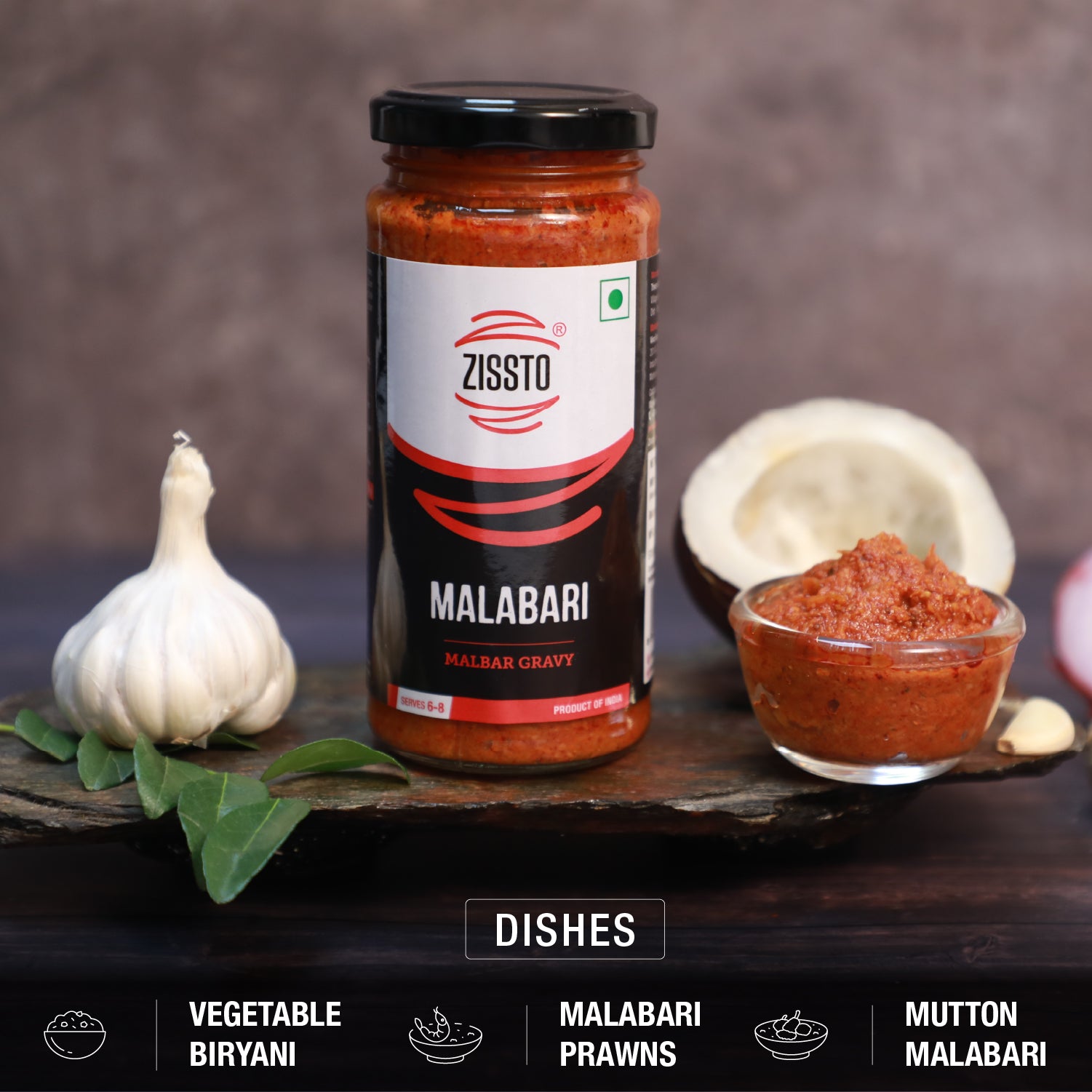 Zissto Malabari Cooking Gravy - 250gms (Serves 6-8)