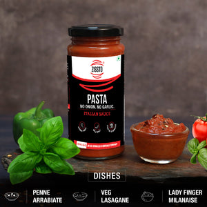 Zissto No Onion No Gravy Pasta Cooking Sauce - 250gms (Serves 6-8)