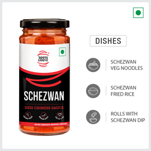 Zissto Schezwan Sauce - 250gms (For 25 Servings)